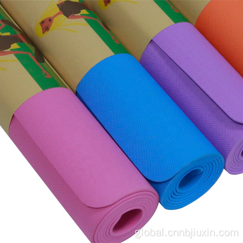 Colorful Eva 3mm Customized Yoga Mats eva foam 0.4cm eco friendly yoga mat Pilates fitness Factory